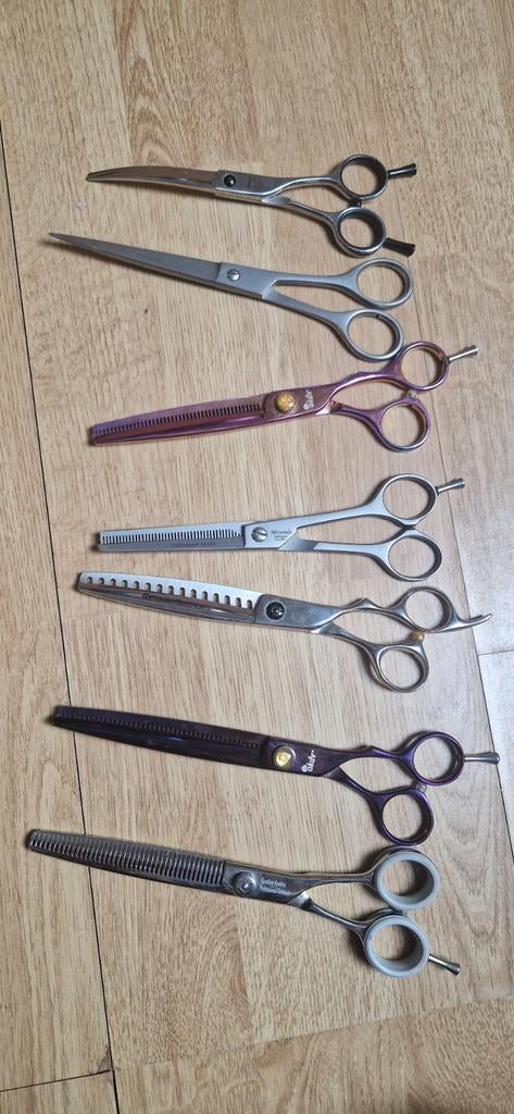 Diverse trimscharen hond trimmen, Dieren en Toebehoren, Honden-accessoires, Ophalen of Verzenden