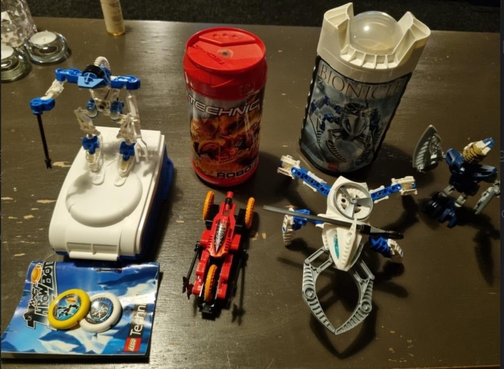 Vintage LEGO: Slizer, RoboRiders, Bionicle & Visorak, Ophalen of Verzenden, Complete set, Lego