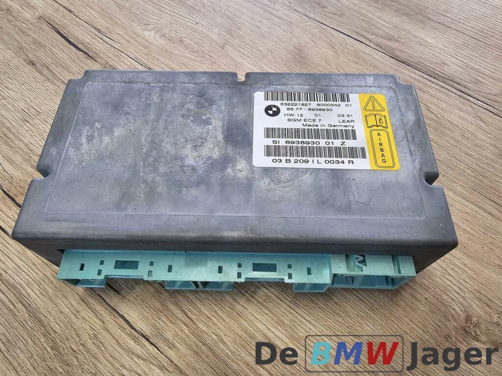 Airbag module met gateway module BMW 5-serie E60 65776938930, Gebruikt, Ophalen of Verzenden, BMW, BMW