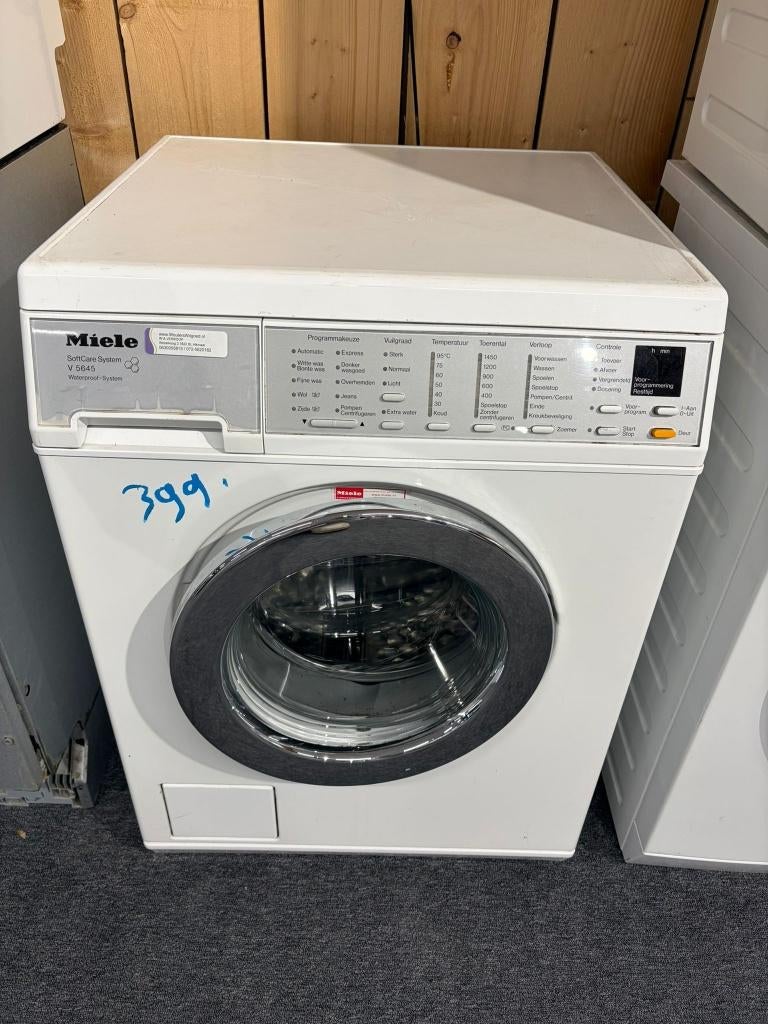 Miele wasmachine - Schoon - Garantie, Gebruikt, Ophalen of Verzenden, Voorlader, 85 tot 90 cm