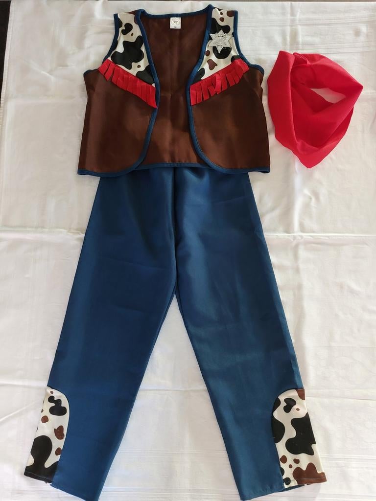 Cowboy verkleedset maat 128, Ophalen of Verzenden, Zo goed als nieuw, 122 t/m 128, Jongen of Meisje