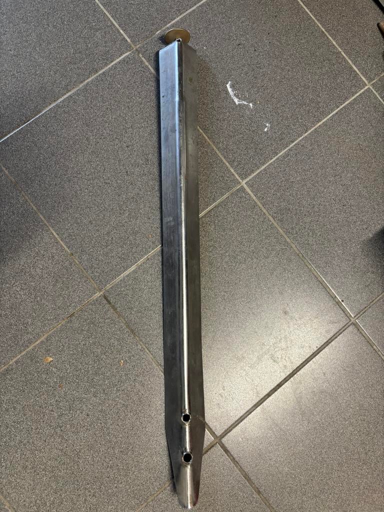 Flipperkast poot 72cm chroom, Ophalen, Zo goed als nieuw