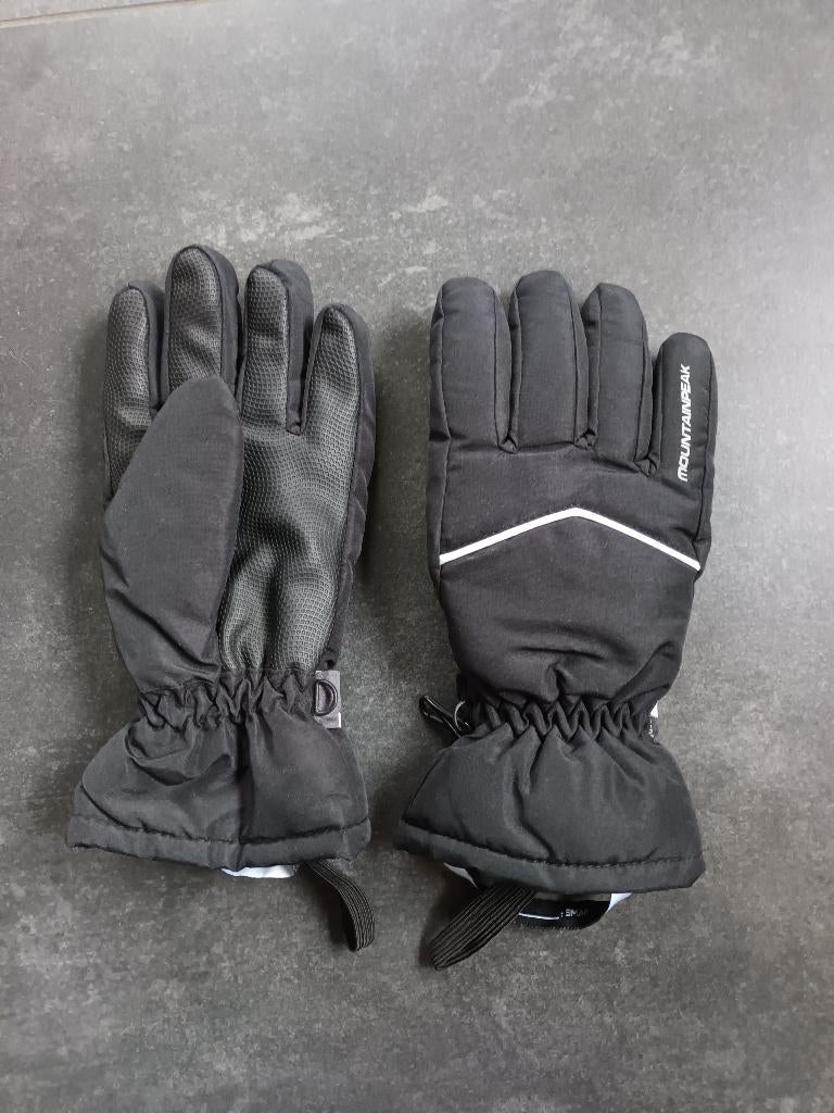 Ski handschoenen Mountainpeak zwart maat 152, Mountainpeak, Jongen of Meisje, Ophalen of Verzenden, Zo goed als nieuw