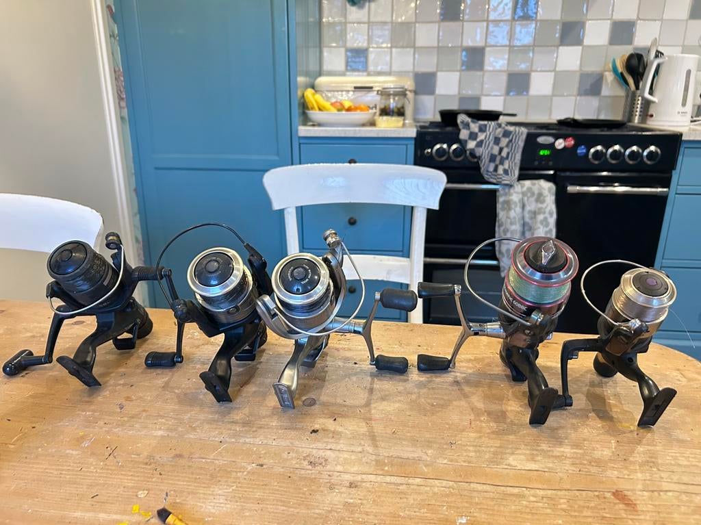 Molens shimano en nog meer., Ophalen of Verzenden, Gebruikt, Molen