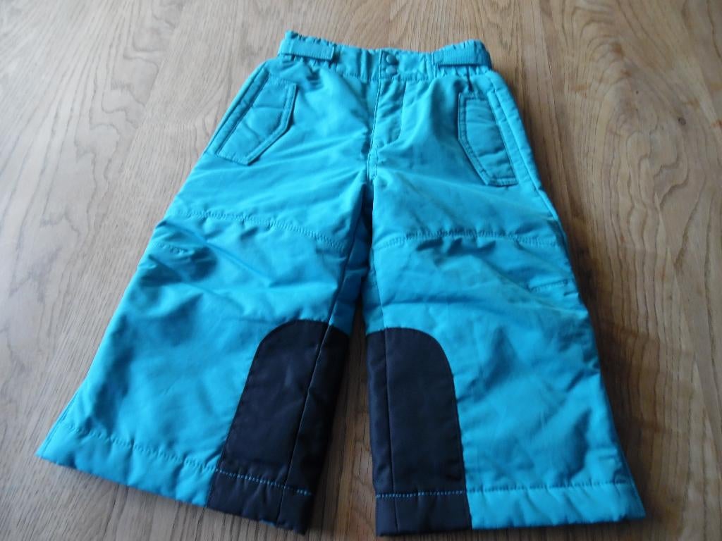 Nieuw ski broekje maat 92 Hema verstelbare taille turquoise, Broek, Jongen of Meisje, Nieuw, Ophalen of Verzenden