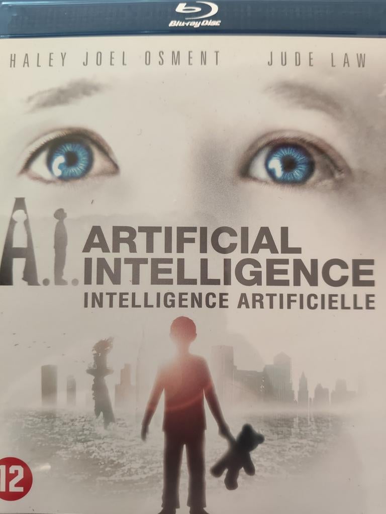 AI Artificial Intelligence Bluray NL Steven Spielberg film, Cd's en Dvd's, Ophalen of Verzenden, Zo goed als nieuw, Science Fiction en Fantasy