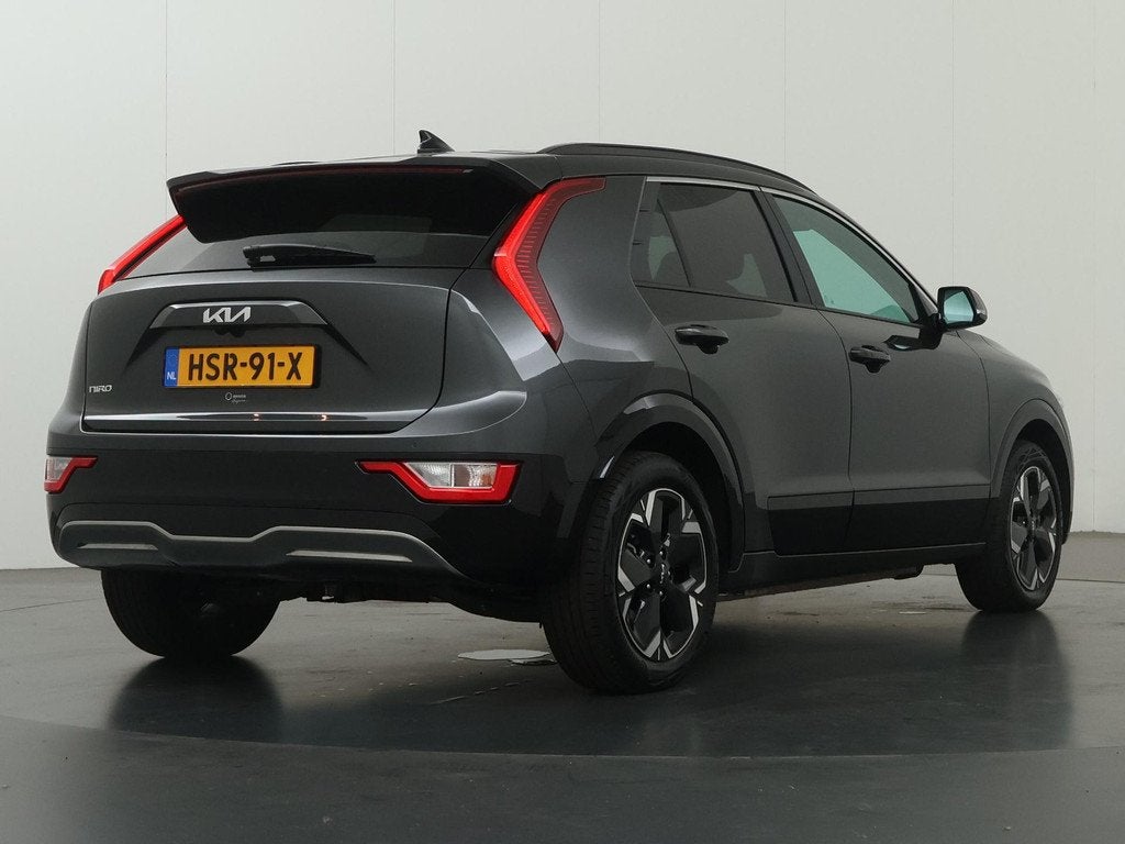 Kia Niro EV Light Advanced 64.8 kWh | Stoel / Stuurwielverwa, Auto's, Kia, Gebruikt, 750 kg, 1657 kg, Leder en Stof