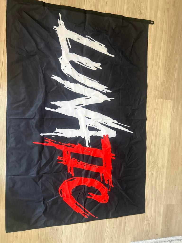 Vlag lunatic, Diversen, Vlaggen en Wimpels, Ophalen of Verzenden, Zo goed als nieuw