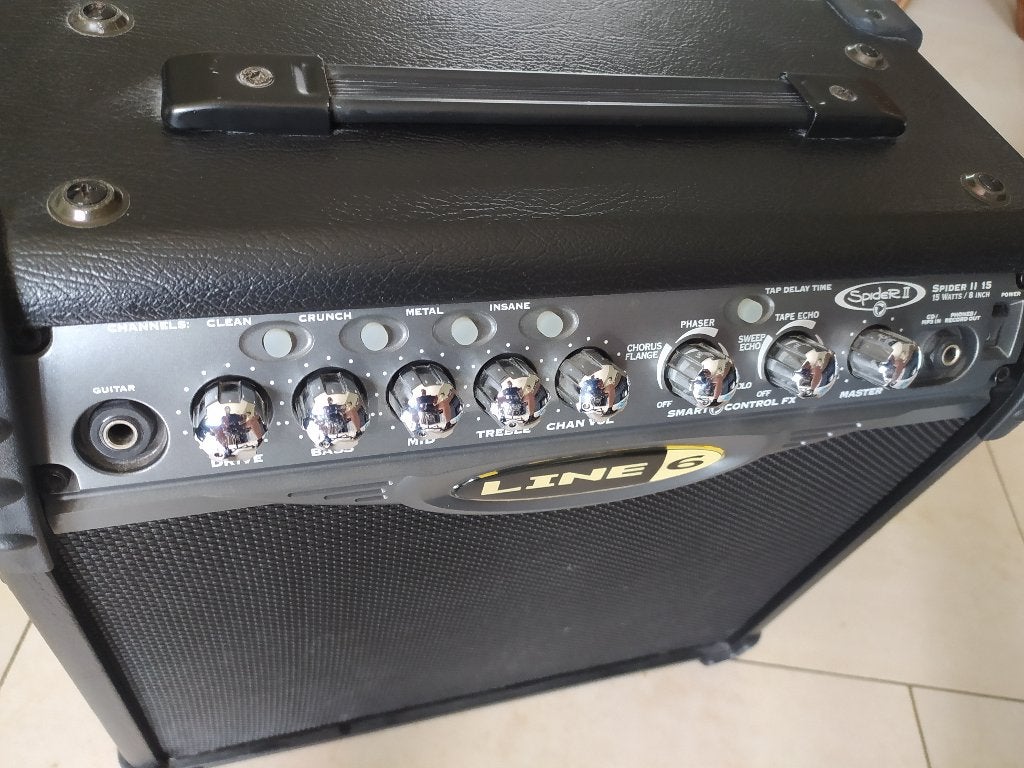 LINE6 SPIDER II, Ophalen of Verzenden, Gebruikt, Gitaar, Minder dan 50 watt
