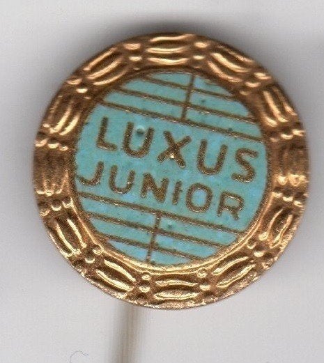 Speldje LUXUS JUNIOR BROMFIETS EMAILLE (A8), Ophalen of Verzenden, Gebruikt, Overige onderwerpen