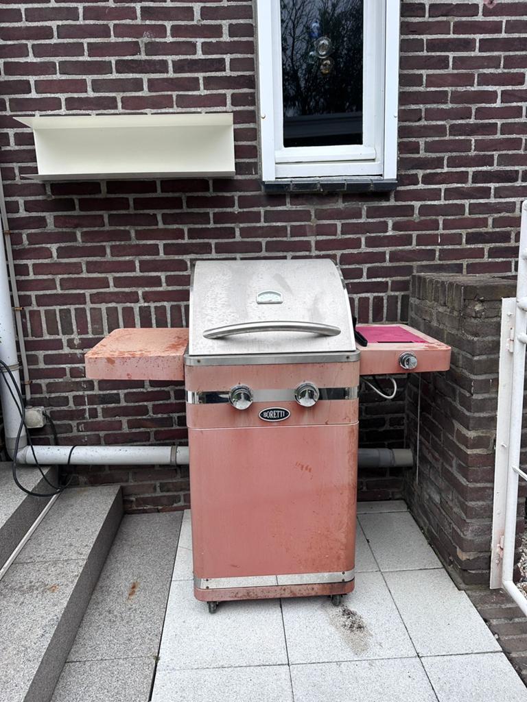 Rode Boretti BBQ gas, Tuin en Terras, Gasbarbecues, Ophalen, Gebruikt