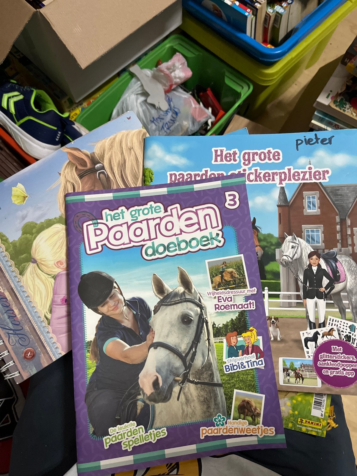 Paardenboeken en tijdschriften: Het Grote Paarden Doeboek, Ophalen of Verzenden