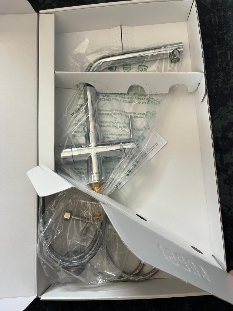 Kokendwaterkraan Lorenzo Chrome 3-in-1, Minder dan 50 cm, Overige kleuren, Nieuw, Ophalen of Verzenden