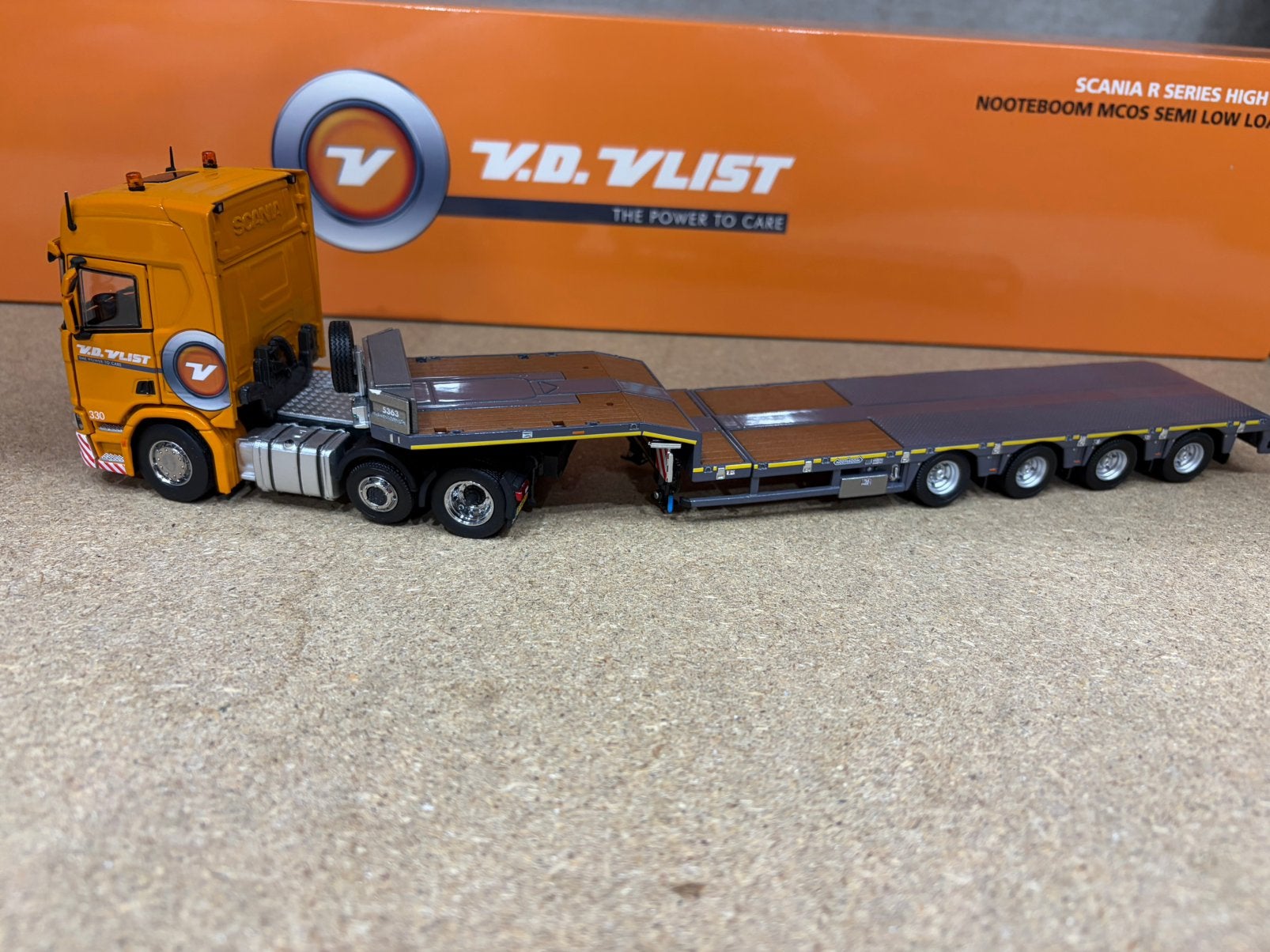 IMC SCANIA R 6x2 VAN DER VLIST SEMI LOW LOADER, Ophalen of Verzenden, Zo goed als nieuw, Bus of Vrachtwagen, Overige merken