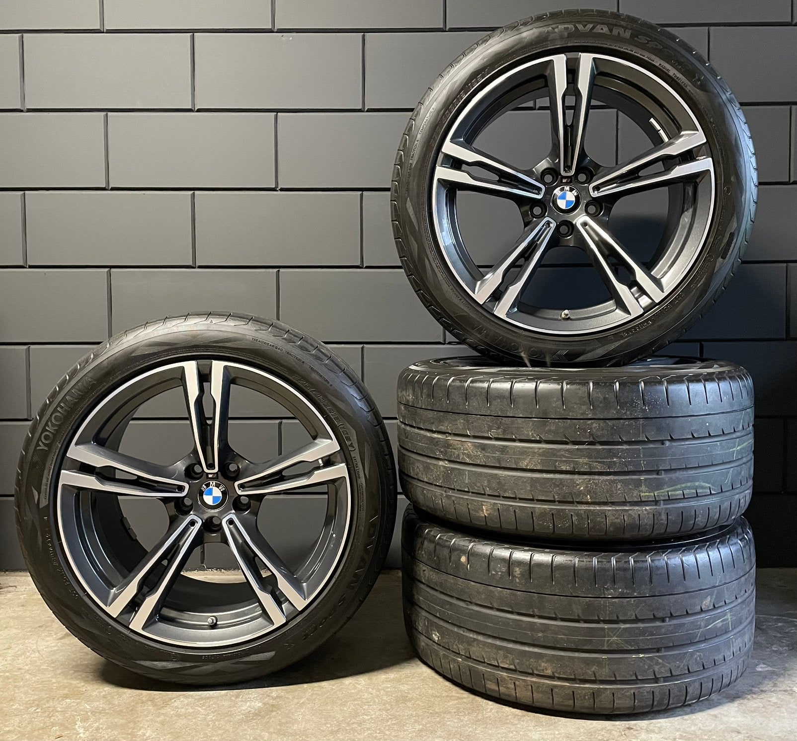 Originele 19 inch BMW M5 F90 F91 F92 705M 5x112 Breedset, Auto-onderdelen, ., 275 mm, Banden en Velgen, .