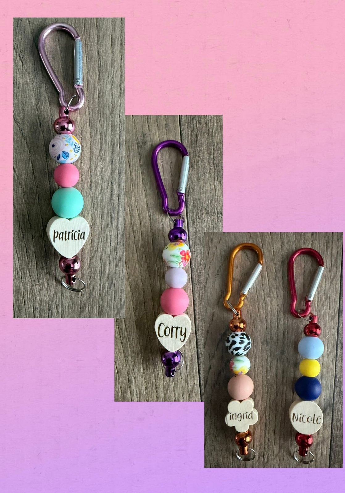 Gepersonaliseerde Sleutelhangers Dubbelzijdig -2 voor €7,50!, Ophalen, Nieuw