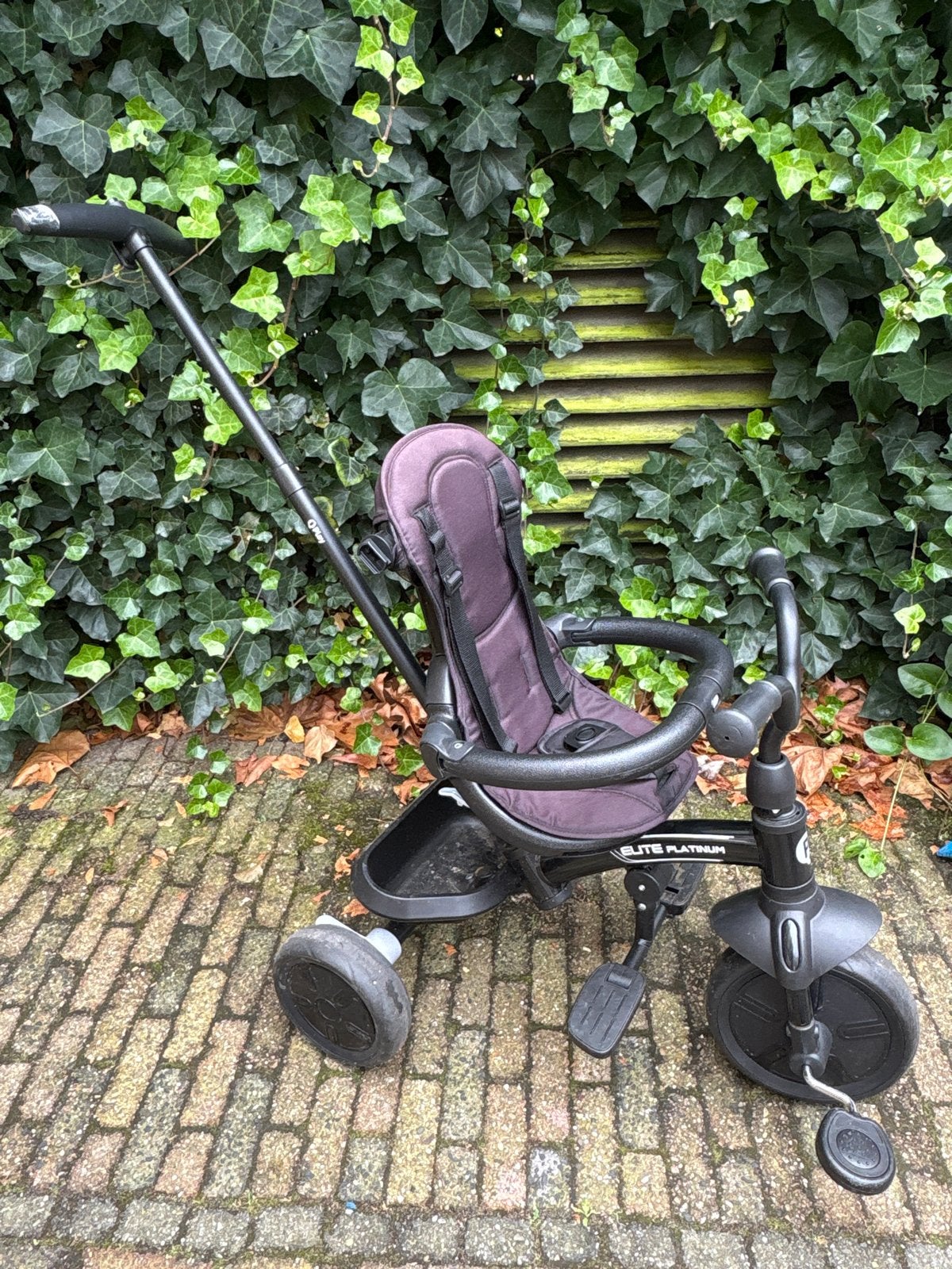 Smartrike Elite Platinum driewieler - riempje niet compleet, Ophalen, Gebruikt, Duwstang