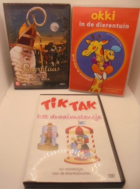KINDERMIX OKKI, TIK TAK EN SINTERKLAAS, Vanaf 6 jaar, Ophalen of Verzenden, Gebruikt