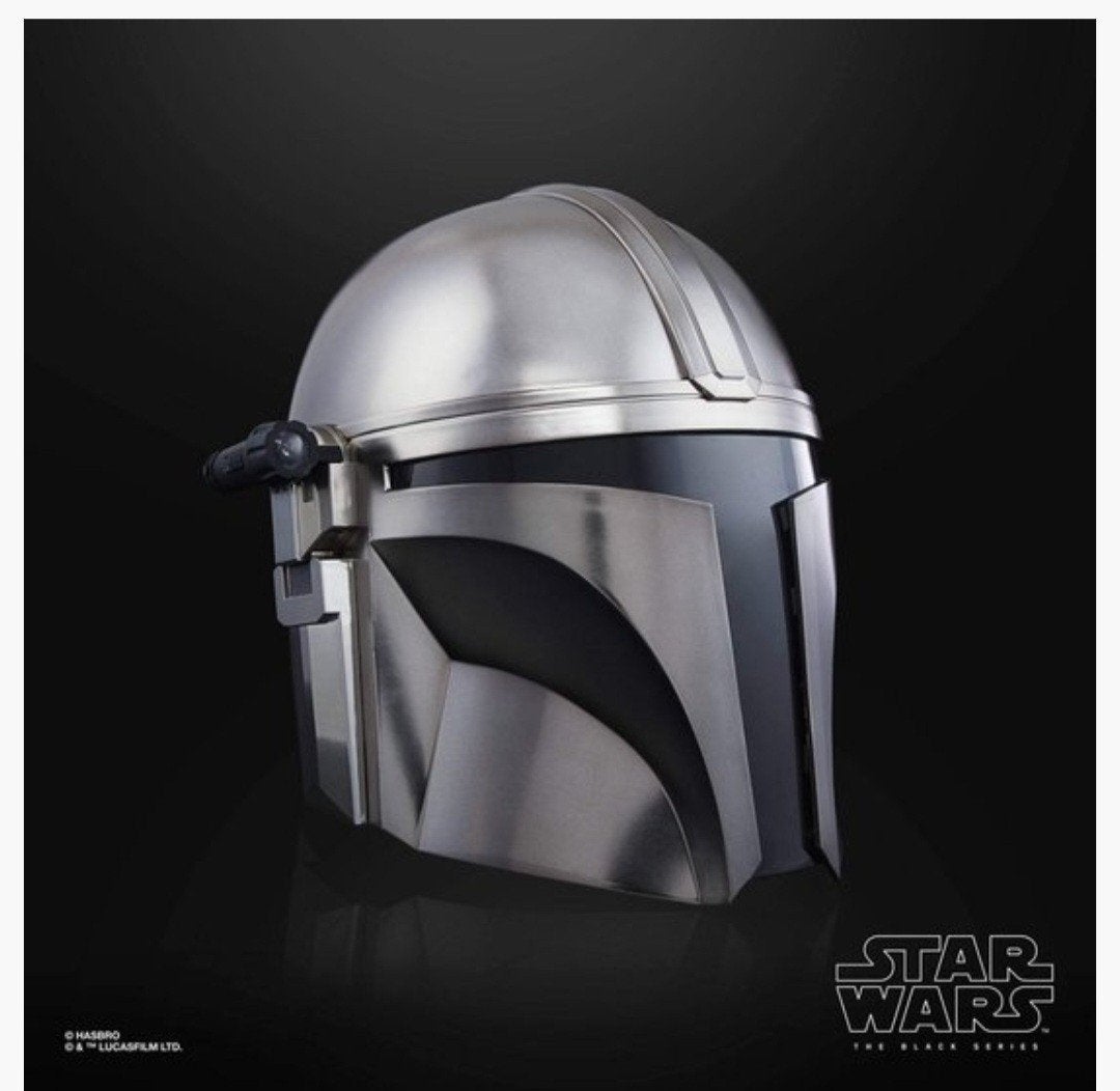 Star Wars The Mandalorian Black Series Helm, Ophalen of Verzenden, Zo goed als nieuw