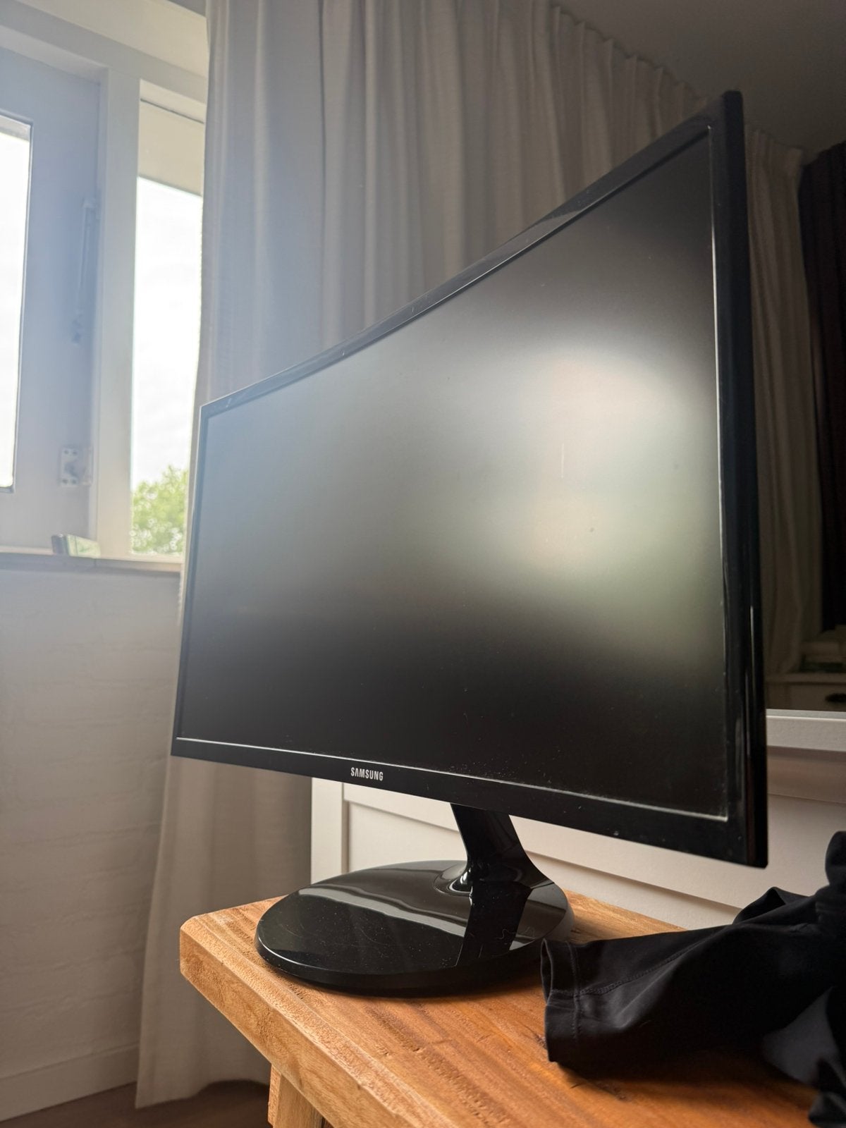Samsung curved monitor, Gebruikt, 3 tot 5 ms, Curved, HDMI