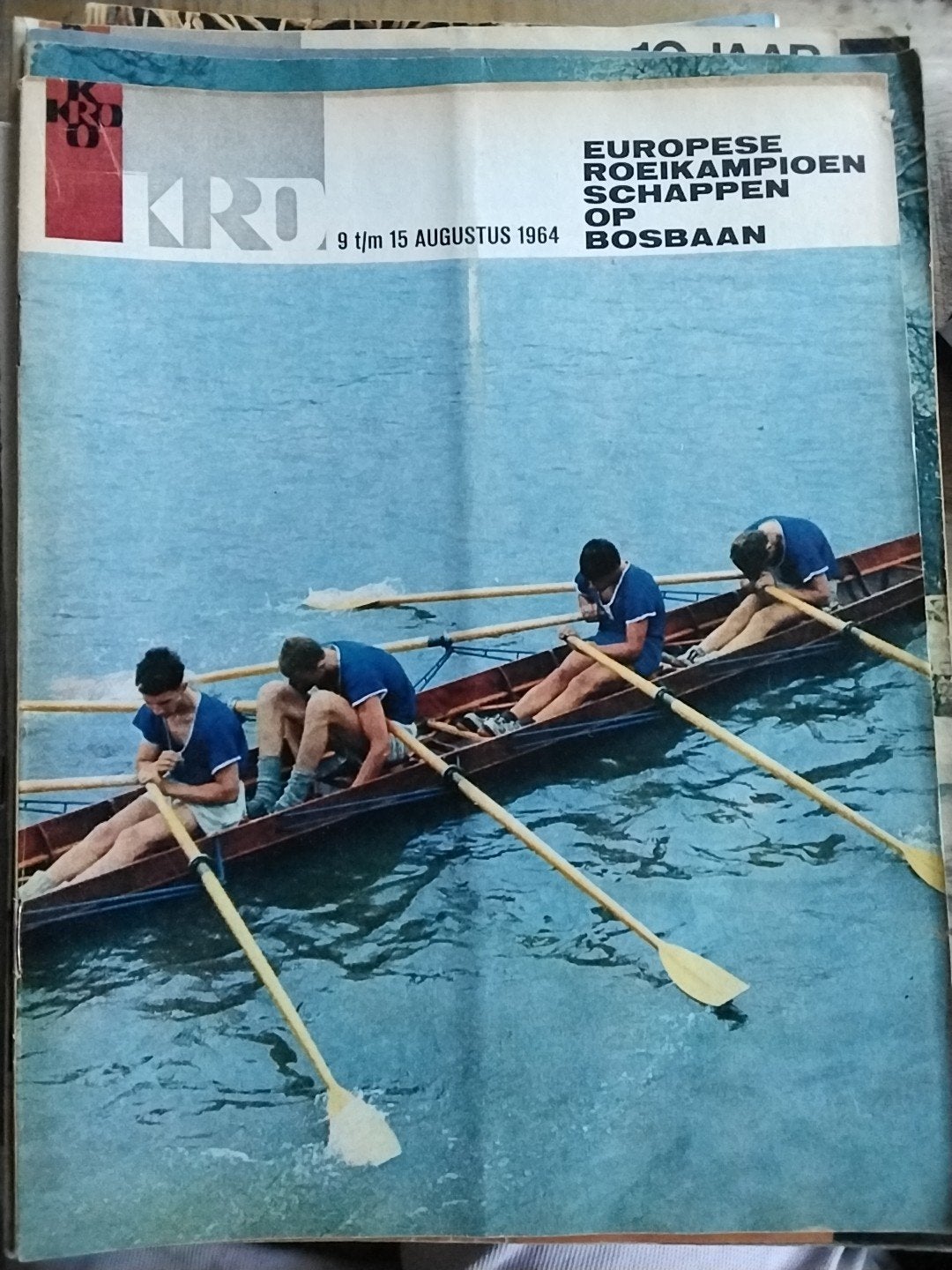 KRO Magazine: Europese Roeikampioenschappen 1964, Ophalen of Verzenden, Gelezen, Sport en Vrije tijd