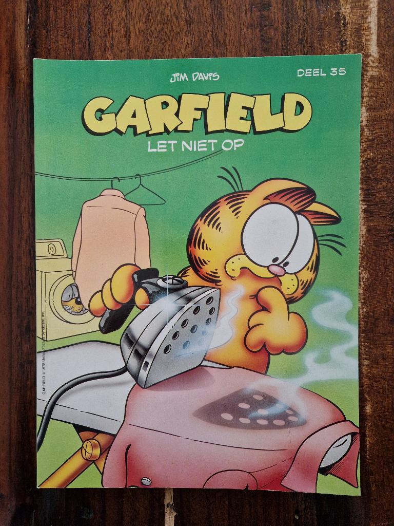 Garfield, deel 35, Ophalen, Eén stripboek, Jim Davis, Zo goed als nieuw