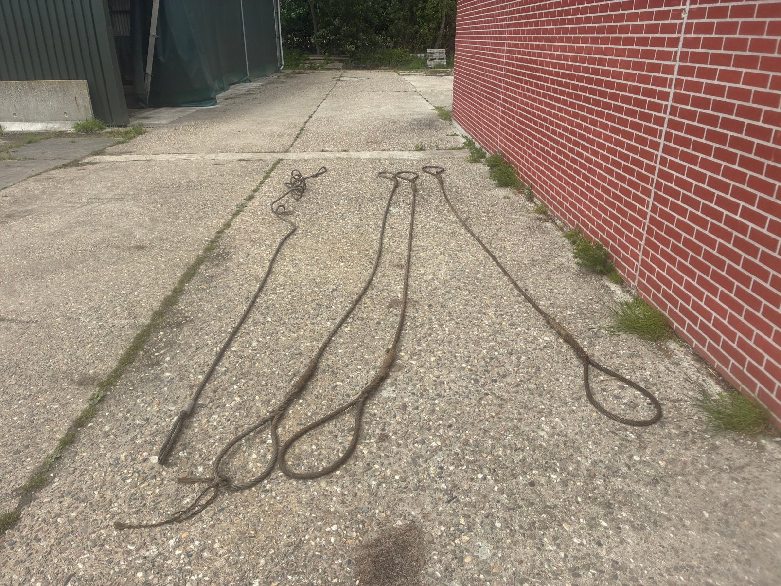 Schuur opruiming  staal kabels, Ophalen, Weidebouw