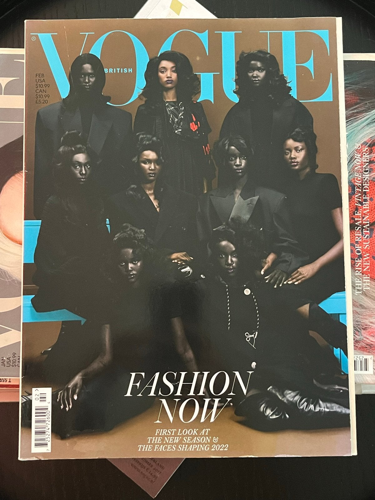 Vogue British 2022 - Zeldzaam Maty Fall, Boeken, Tijdschriften en Kranten, Ophalen of Verzenden, Zo goed als nieuw, Damesbladen
