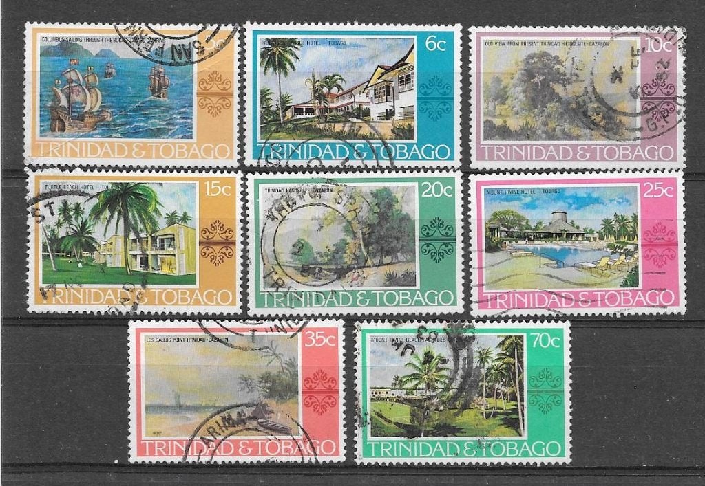 Trinidad & Tobago Toerisme, Verzenden, Gestempeld, Midden-Amerika