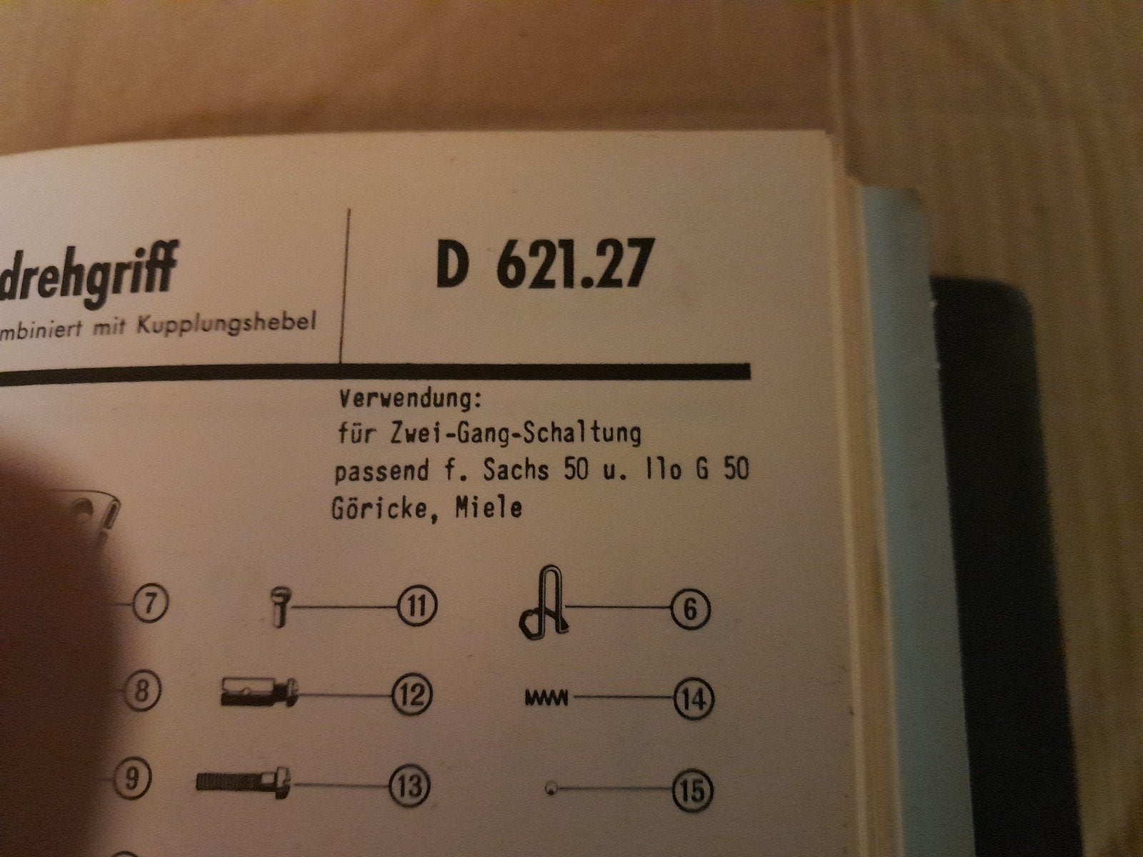schakelhandvat 2 versnellingen, Ophalen of Verzenden, Nieuw, Overige typen, Overige merken