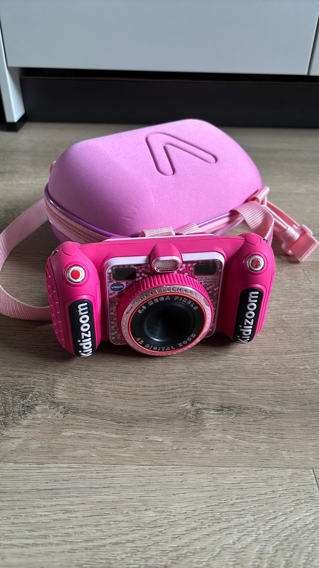 VTech Kidizoom Duo DX Camera met hoesje, Ophalen, Zo goed als nieuw, 4 tot 6 jaar