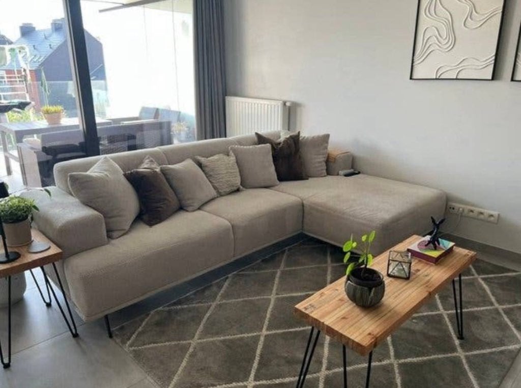 Hoekbank / zetel comfortabel - zeer goede staat, Ophalen, 250 tot 300 cm, 100 tot 125 cm, Hoekbank