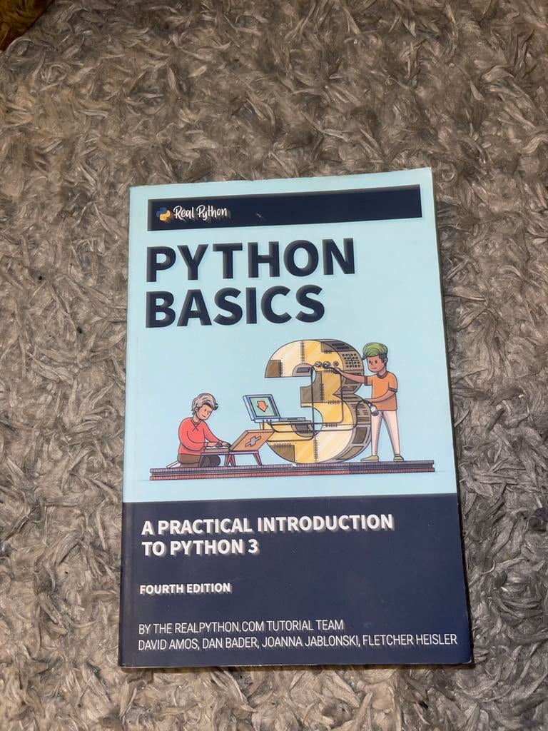 Python Basics: Een Praktische Introductie tot Python 3, Ophalen, Zo goed als nieuw, Programmeertaal of Theorie