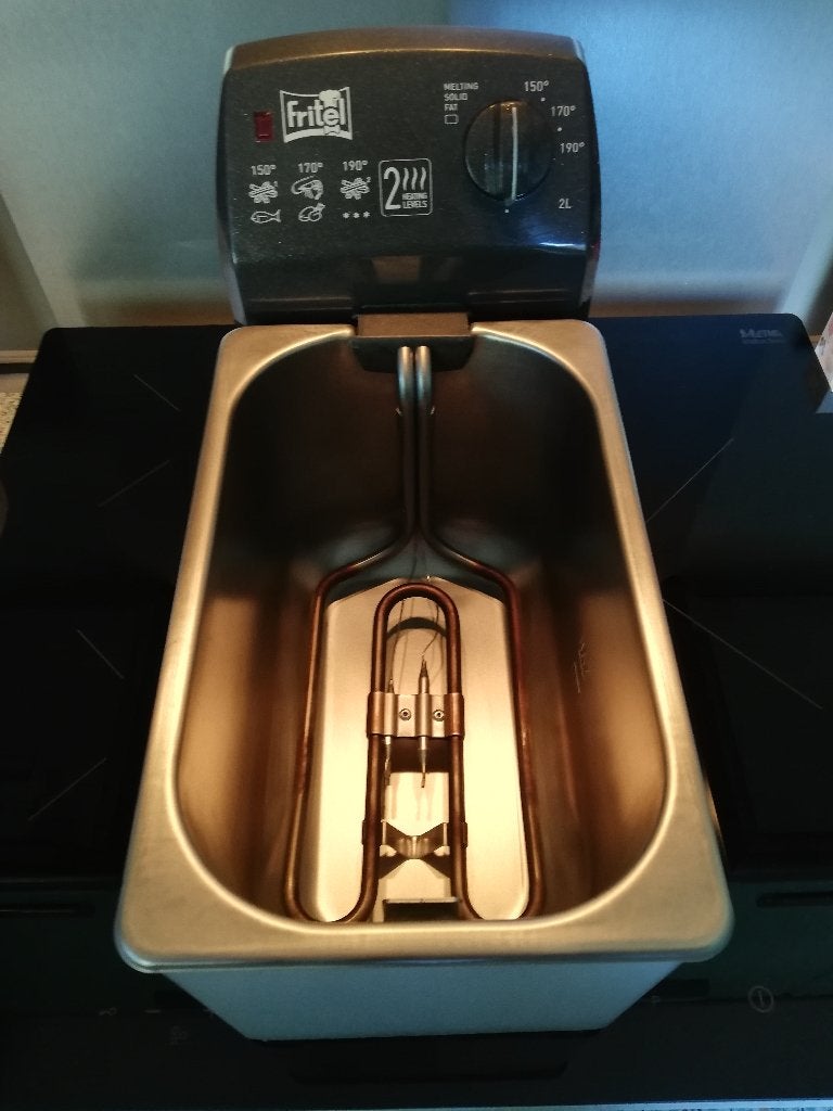 Fritel TURBO SF 4050 2000 Watt 2 Liter, 1 tot 2 liter, Ophalen of Verzenden, Zo goed als nieuw, Uitneembare binnenpan