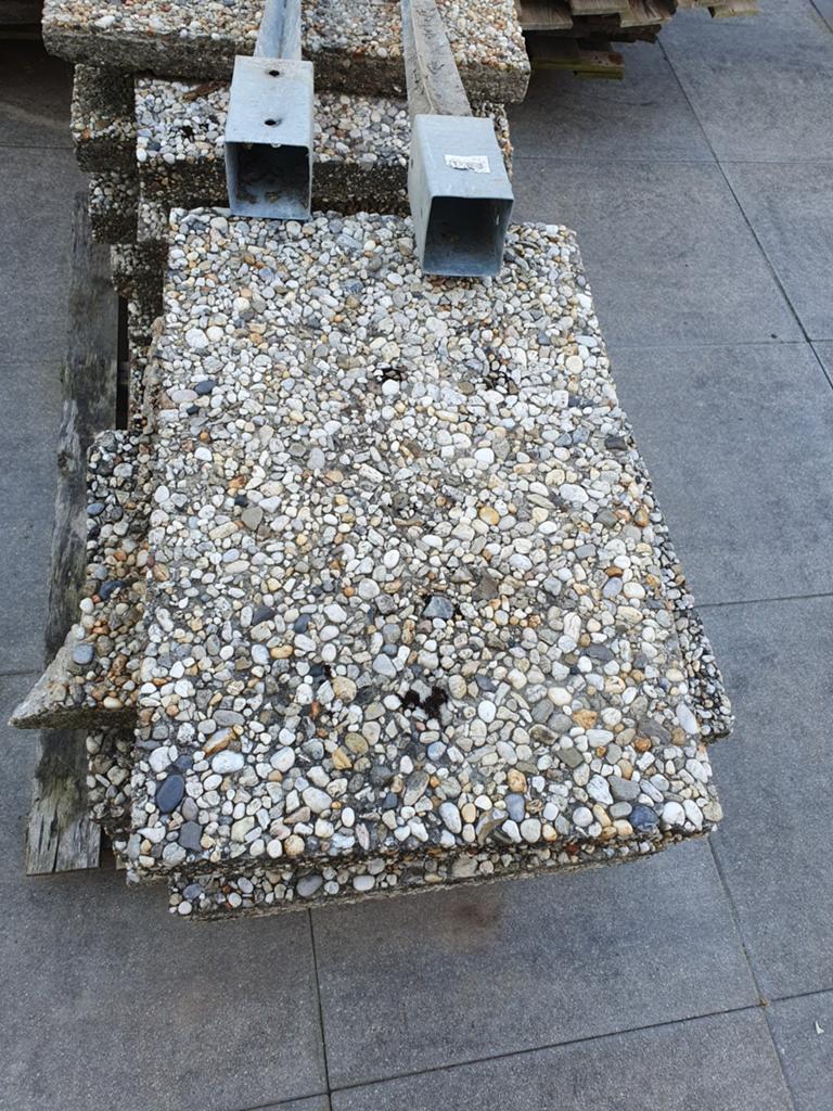 Gratis op te halen. Terrastegels., Tuin en Terras, Grind, Keien en Split, Ophalen, Gebruikt