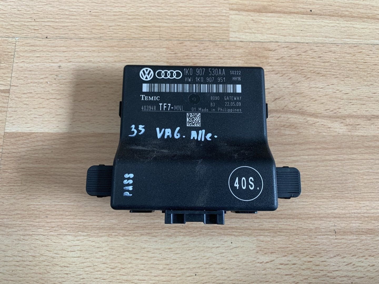 gateway module 1K0907530AA volkswagen seat audi, Gebruikt, -, -, Ophalen of Verzenden