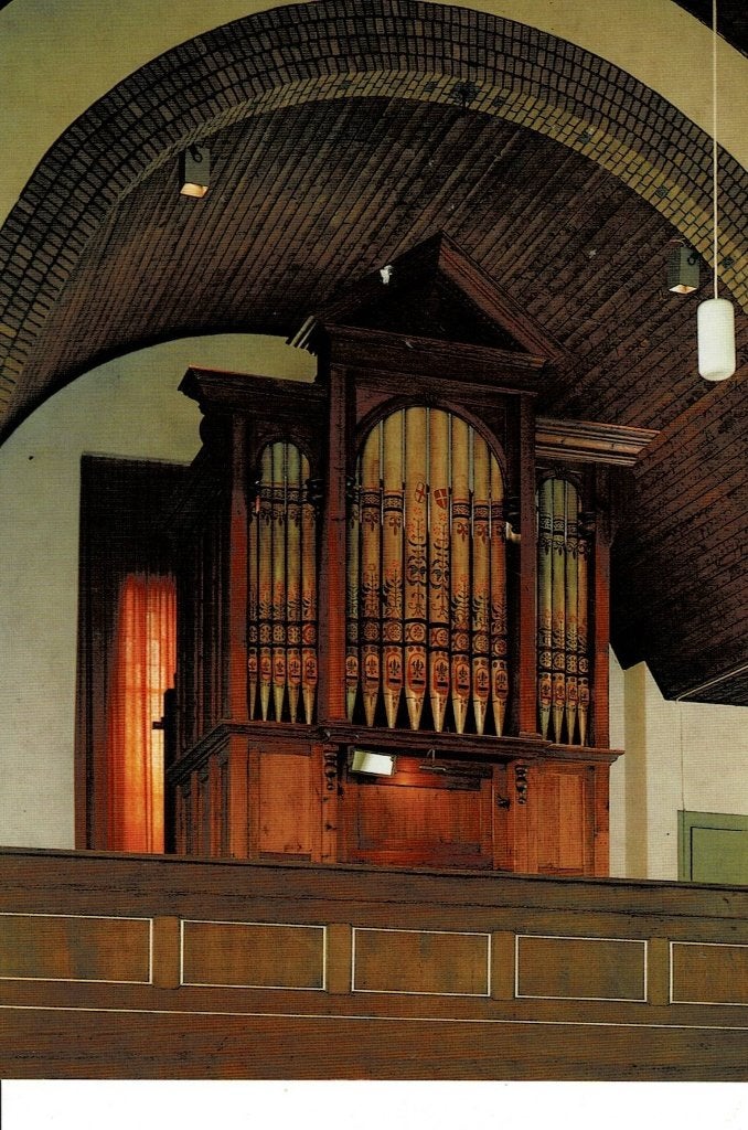 Amersfoort, interieur H. Georgius kerk, Ophalen of Verzenden, Ongelopen, Utrecht