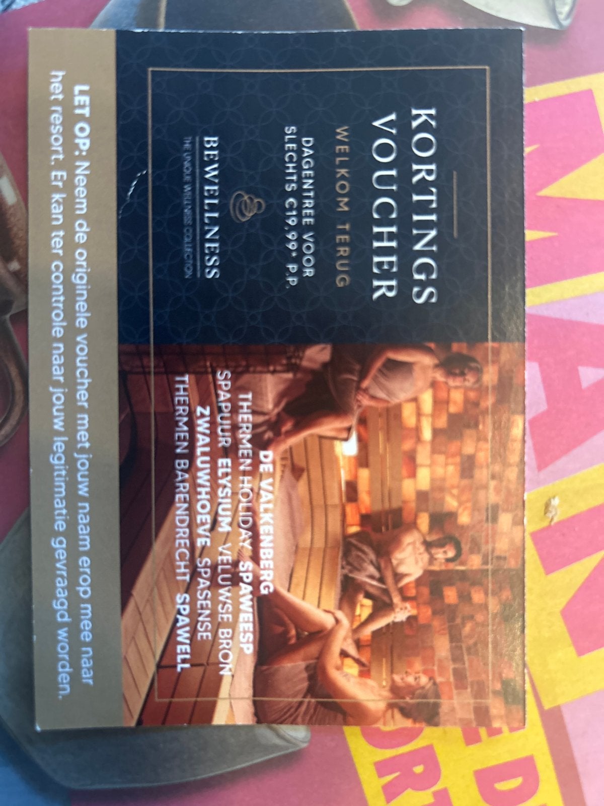 Sauna be welness 50% korting., Tickets en Kaartjes
