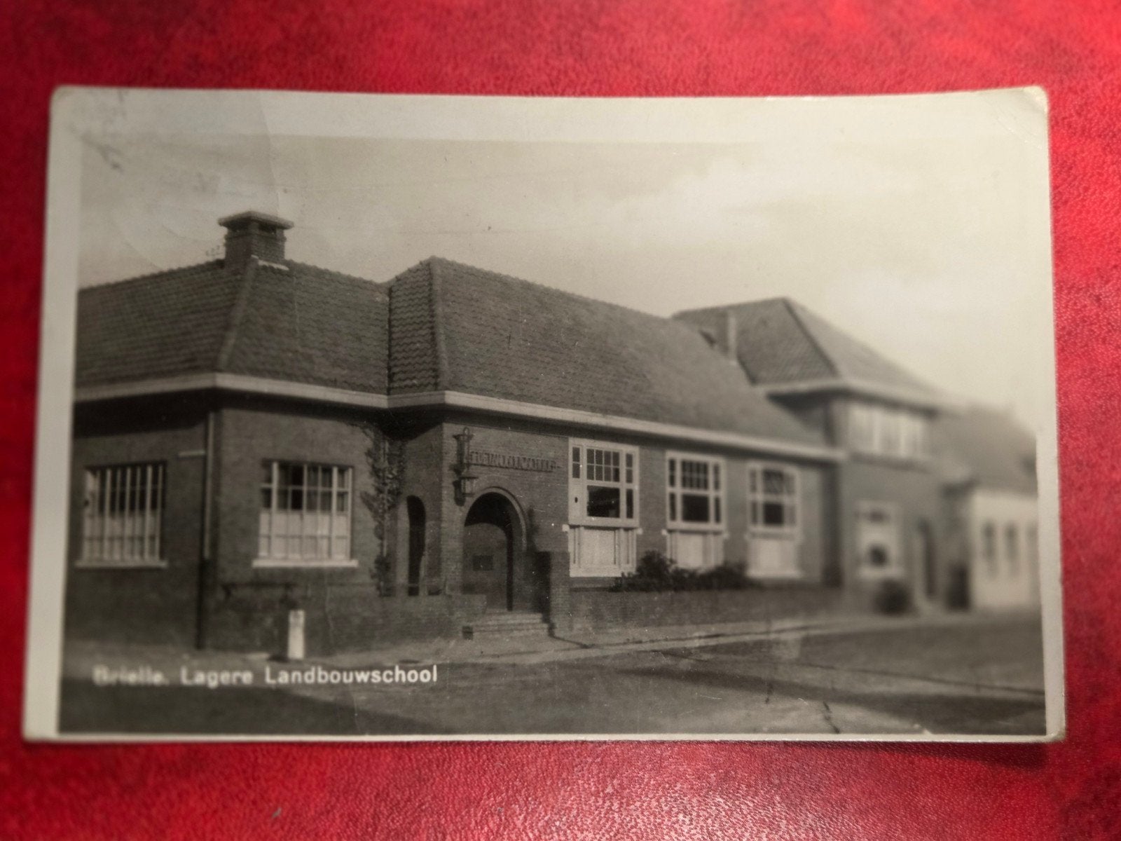 Brielle bij Hellevoetsluis Lagere Landbouwschool, Verzamelen, Ophalen of Verzenden, Zuid-Holland