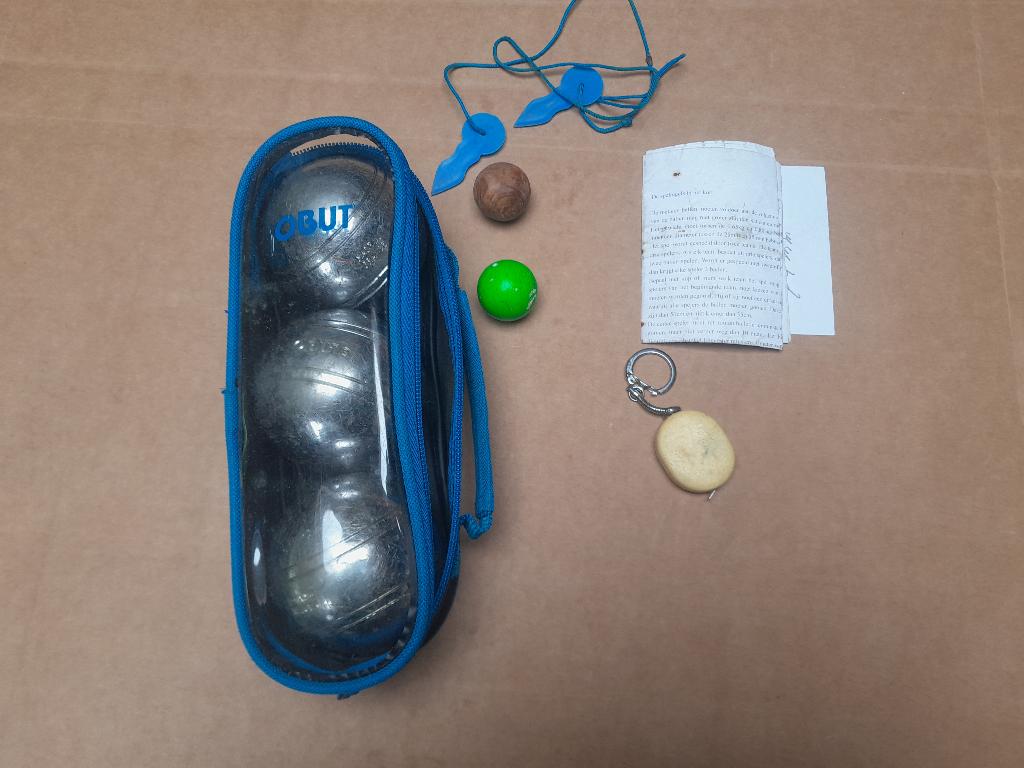 OBUT jeu de boules ballen 620 gram, Ophalen of Verzenden, Gebruikt, Bal