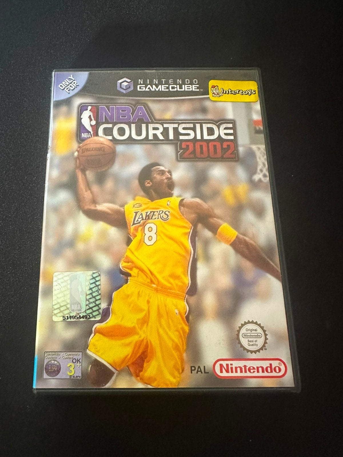 NBA Courtside 2002 - Nintendo GameCube (PAL), 2 spelers, Ophalen of Verzenden, Zo goed als nieuw, Vanaf 3 jaar