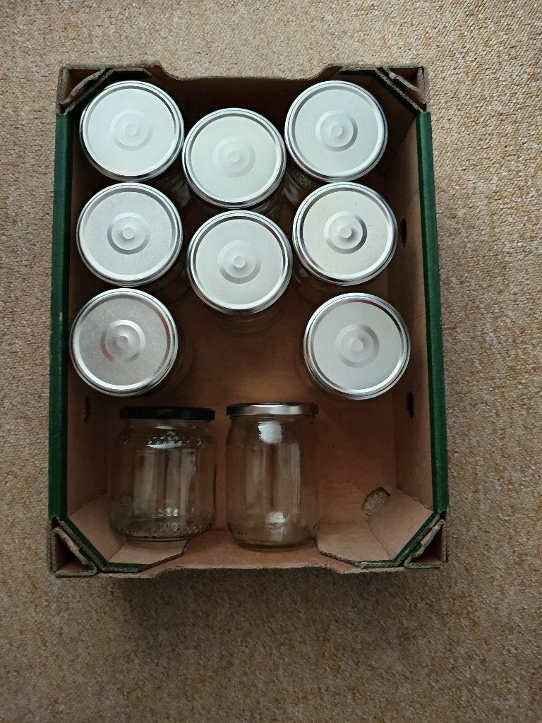 Potten voor fruit in te maken, Ophalen of Verzenden, Zo goed als nieuw, Glas, Overige typen