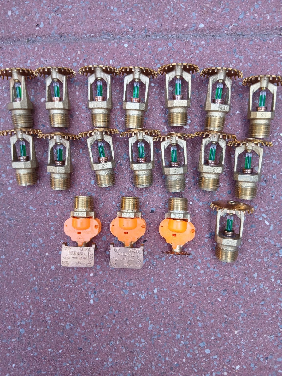 Sprinklerkoppen, Ophalen, Nieuw, Koper of Messing