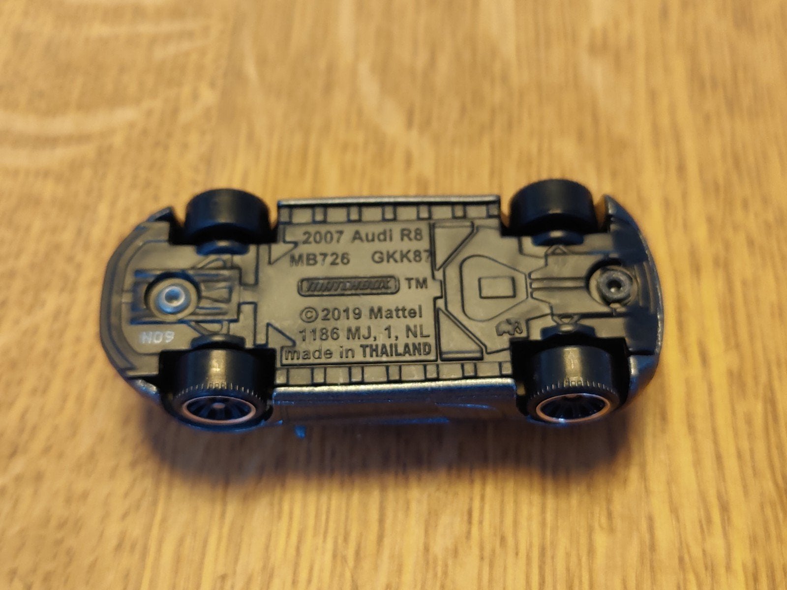 Matchbox Audi R8 GRIJS, Ophalen of Verzenden, Zo goed als nieuw, Auto