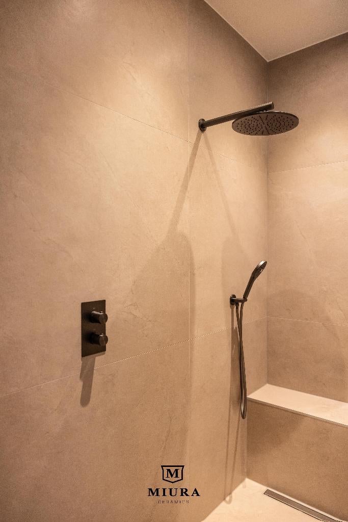 Restpartij 100x100 Zand Beige Tegels – Luxe & Rustige Look, 60 cm of meer, Nieuw, Ophalen of Verzenden, 10 m² of meer