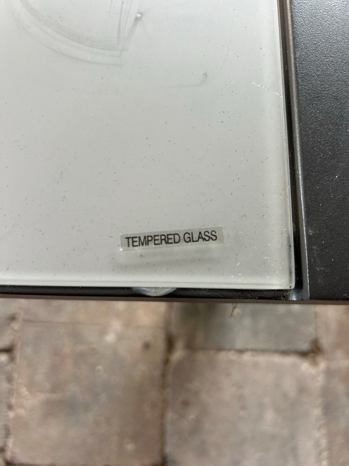 Taste 4SO tuintafel met klein deukje, Ophalen, Gebruikt, Rechthoekig, Aluminium