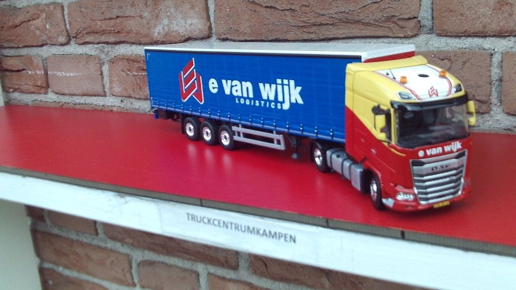 Tekno  Daf  XG  van  E.  van  Wijk - Giessen., Hobby en Vrije tijd, Modelauto's | 1:50, Ophalen of Verzenden, Nieuw, Bus of Vrachtwagen