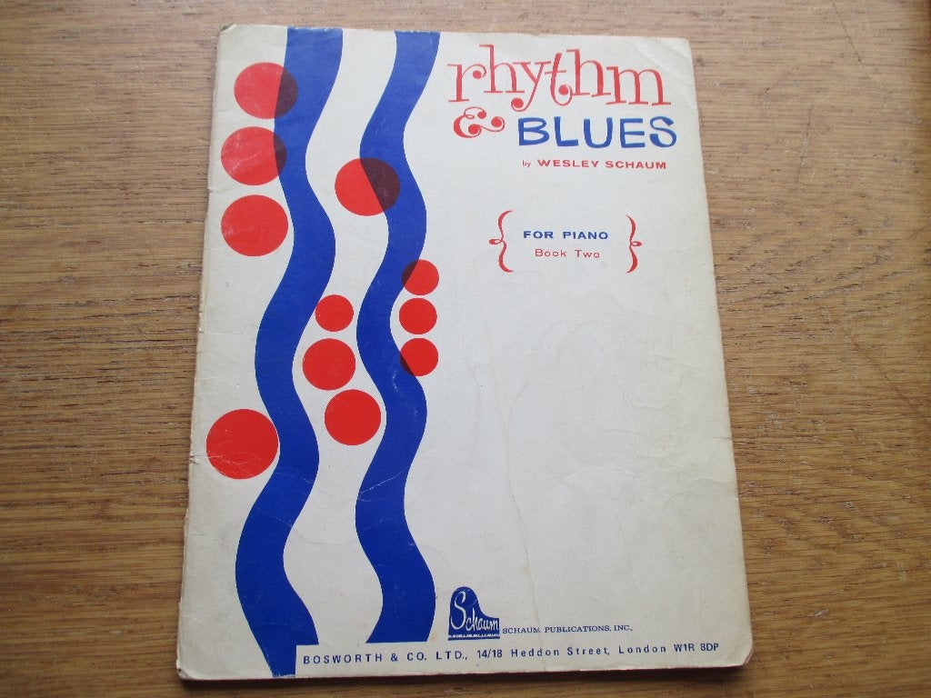 Rhythm & Blues voor Piano - Wesley Schaum Boek Twee, Muziek en Instrumenten, Gebruikt, Ophalen of Verzenden, Thema, Blues