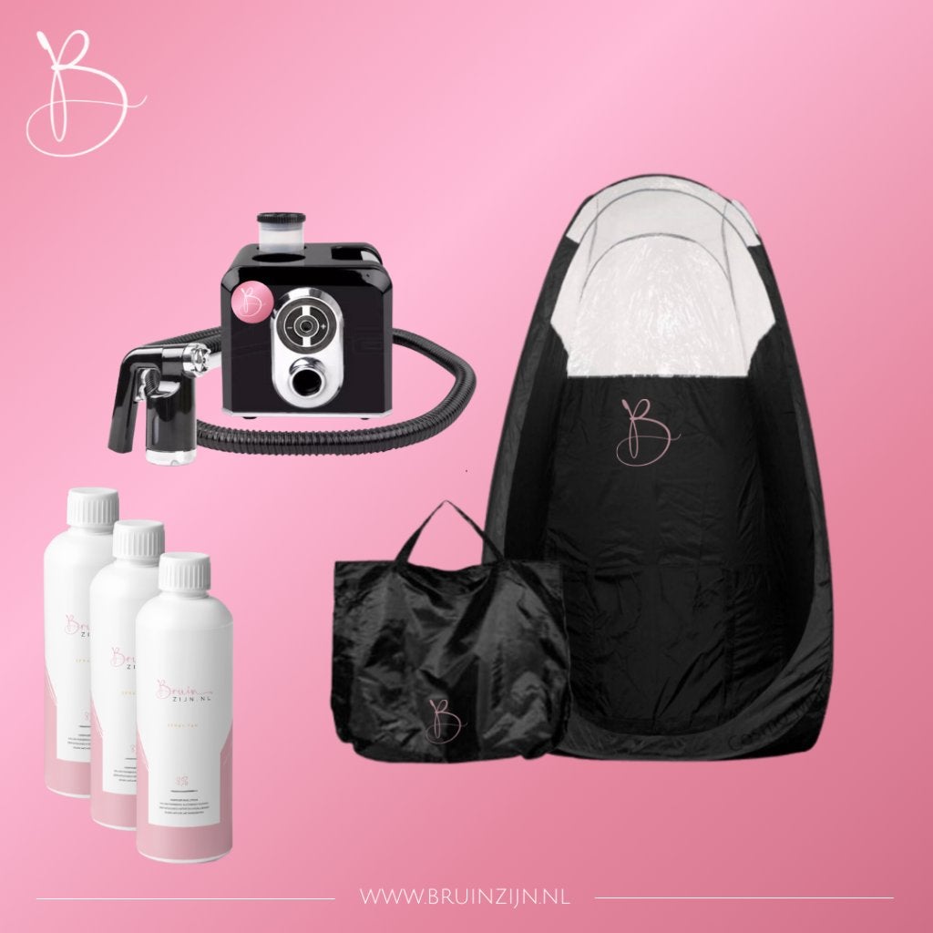 Spraytan Cursus incl. apparatuur., Sieraden, Tassen en Uiterlijk, Ophalen of Verzenden, Nieuw, Overige typen