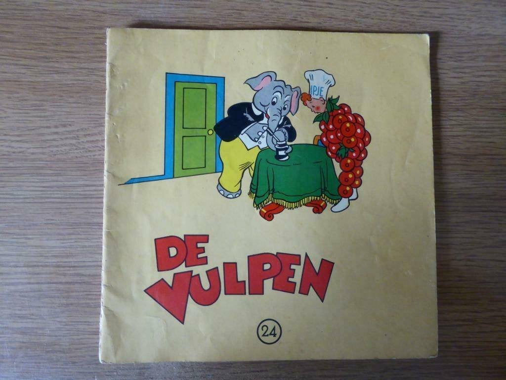 Flipje Tiel boekje, De Vulpen., Eén stripboek, Ophalen of Verzenden, Gelezen
